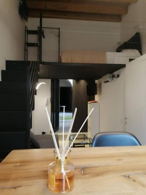 Ferienwohnung Bed And Bike - Bergamo Loft Exterior foto